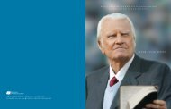 2004 ANNUAL REPORT - Billy Graham Evangelistic Association