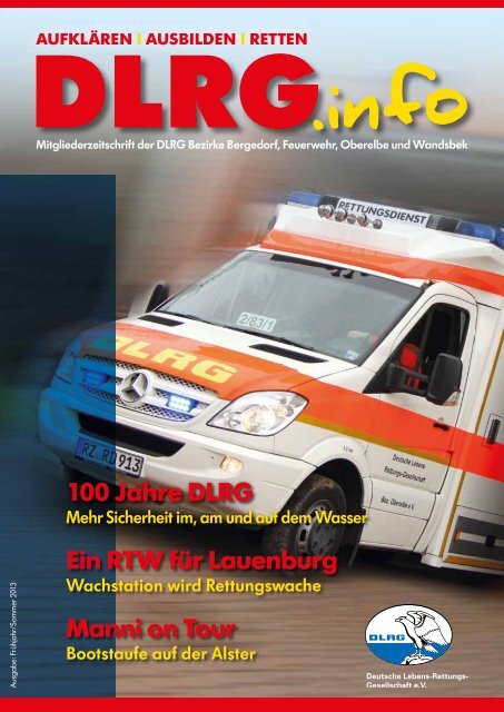DLRG.info 1/2013 - DLRG Bezirk Bergedorf eV