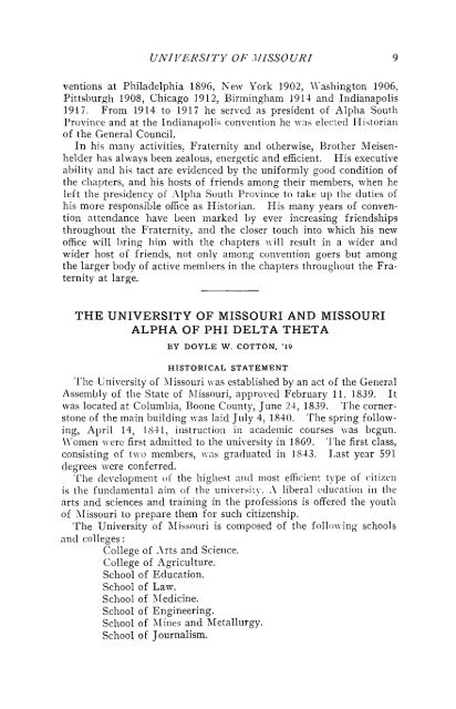 1918 Volume 43 No 1–5 - Phi Delta Theta Scroll Archive