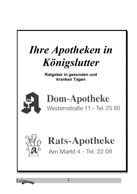 Vereinszeitschrift des TSV Lelm v. 1919 e.V.