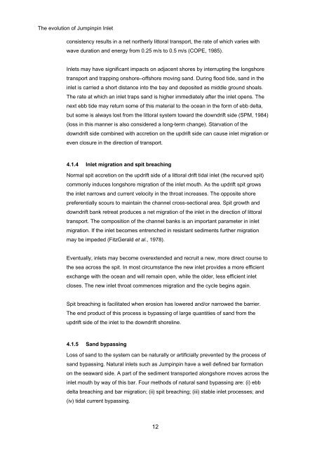 The evolution of Jumpinpin Inlet - OzCoasts