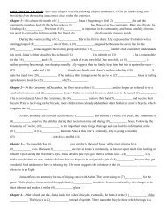 The Giver Questions Pdf