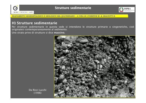 H) Strutture sedimentarie - Docenti.unina.it