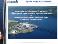 PE Pipes Long Lengths Presentation (PDF) - Atea