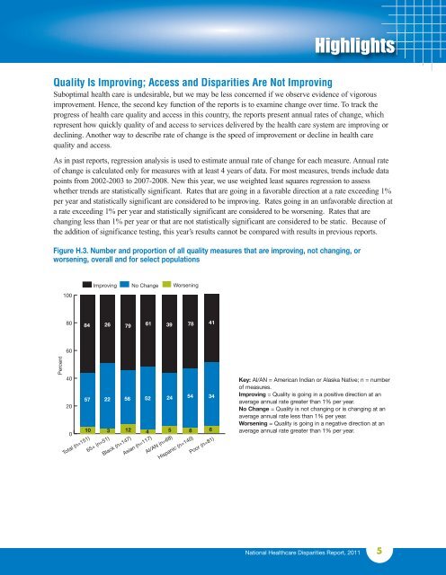 National Healthcare Disparities Report - LDI Health Economist