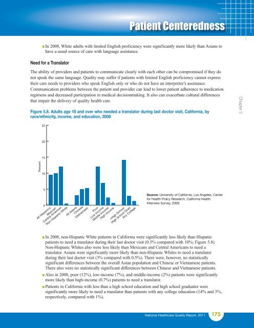 National Healthcare Disparities Report - LDI Health Economist