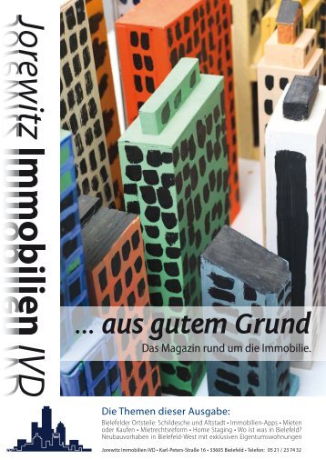 â¦ aus gutem Grund - Jorewitz Immobilien IVD