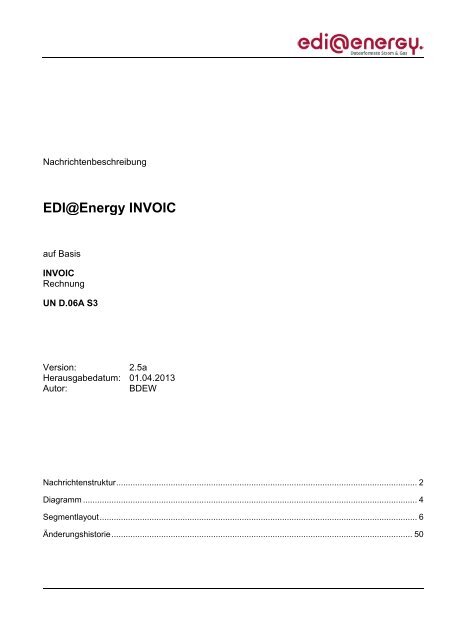 INVOIC MIG 2.5a - Edi-energy.de