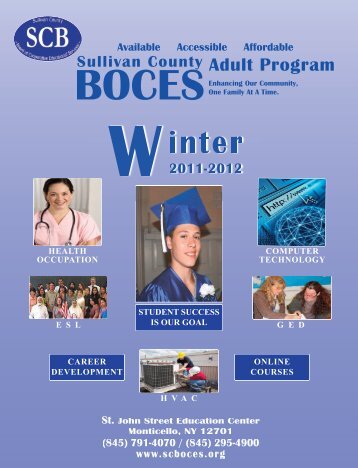 Adult Program - Sullivan County BOCES