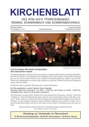 Kirchenblatt 2009-4 - Pfarrverband Irdning