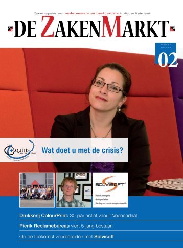 Wat doet u met de crisis? - De Zakenmarkt