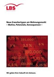 Infodienst Bauen Und Finanzieren Altersvorsorge Lbs
