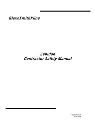 Zebulon Contractor Safety Manual - US Supplier Diversity Home