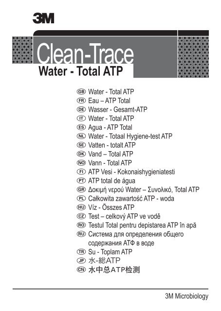 Clean-Trace - AMSA, Inc.