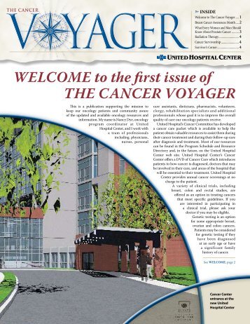 Welcome to the first issue of The cancer Voyager - United Hospital ...