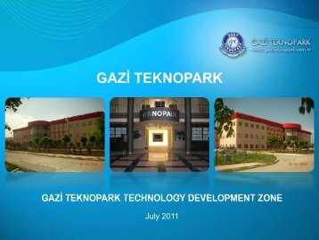 technoparks in turkey - Gazi Teknopark