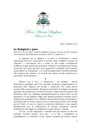 Testo-Le Religioni e la Pace.pdf - DIOCESI di NOTO