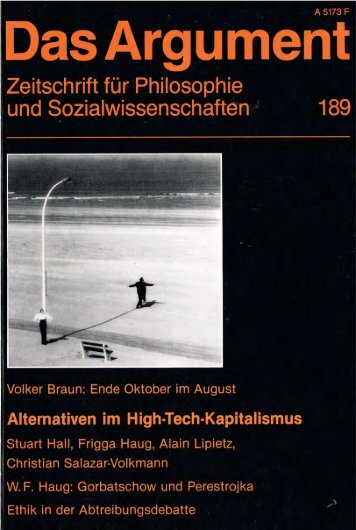 Argument - Berliner Institut für kritische Theorie eV