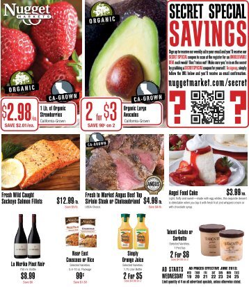 Download a PDF version of our print ad - Nugget Market