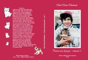 Coperta Cartea mea de poezie Pavalache vol 3.cdr