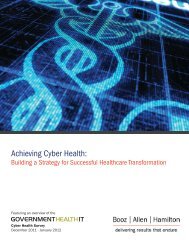 Booz Allen White Paper Feb 2012.indd - Healthcare IT News ...