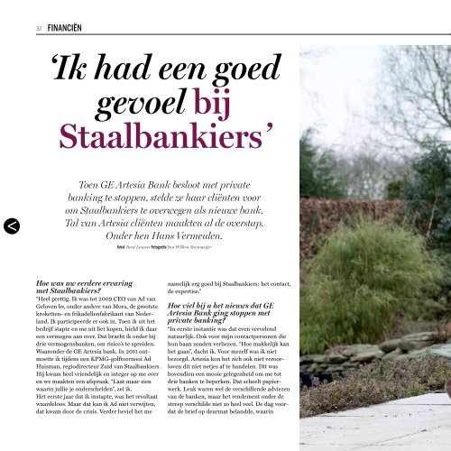 Staal Magazine 1 - Staalbankiers