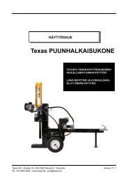 texas hydraulihalkoja - Savenmaa