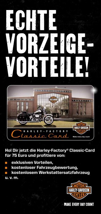 Flyer - Harley Davidson