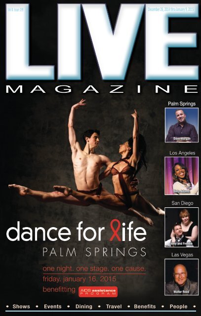 lIVE MAGAZINE VOL 8, Issue #199 December 26th THRU January 9th, 2015