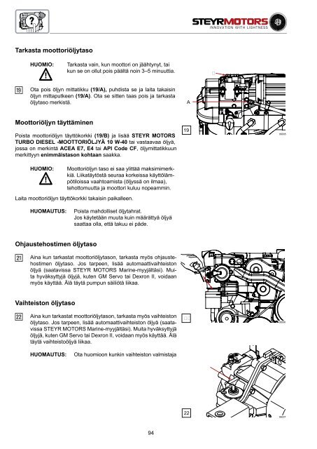 4 sylinteriä + 6 sylinteriä 4 sylinteriä + 6 sylinteriä - Home - Steyr ...