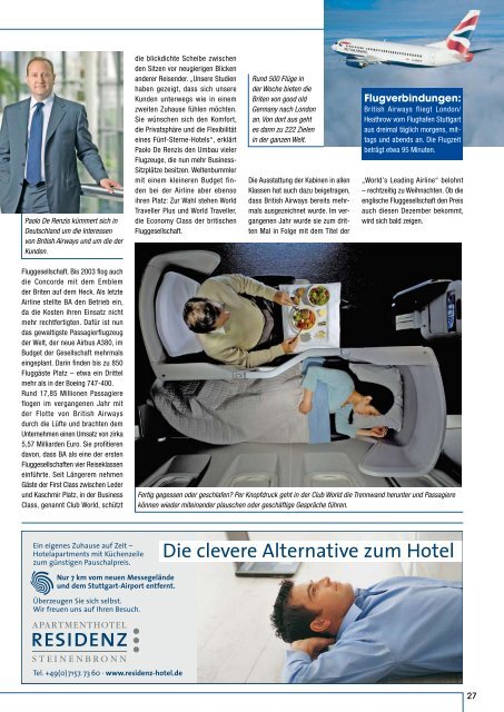 Ausgabe 4/08 - Flughafen Stuttgart