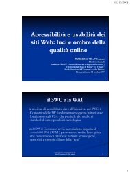 AccessibilitÃ  e usabilitÃ  dei siti Web - Icomit.it