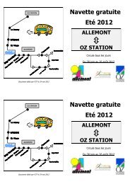Oz Station - Allemont