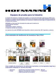 [Visualiza PDF] Equipos de prueba para la Industria - cemb hofmann