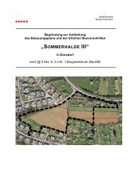 Begründung Sommerhalde III zum 26-07-11 - Stadt Donzdorf