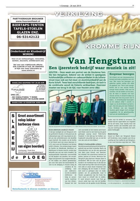Van Hengstum - t Groentje