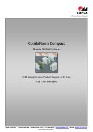 CombiNorm-Compact CN 19 - Rose & Bopla Enclosures