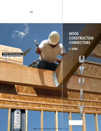 WOOD CONSTRUCTION CONNECTORS