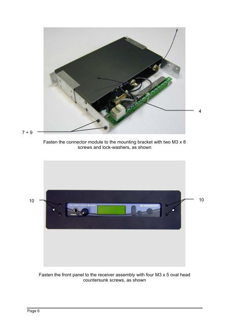 PAS 400 Installation Kits