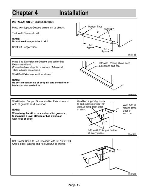 Installation Manual C15, C20, C25 - Waltco