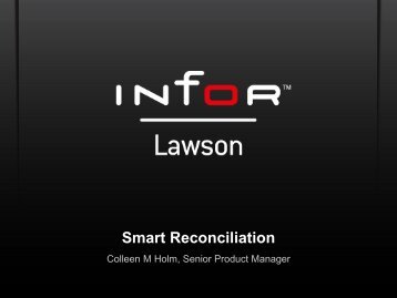 Lawson Smart Reconciliation - Digital Concourse