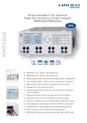 H M P 4040 - Tagor Instrumenti