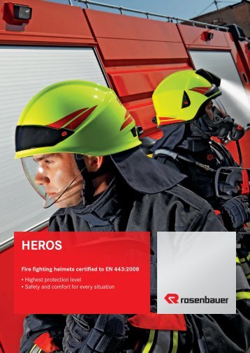 Brochure HEROS helmets - Rosenbauer International AG