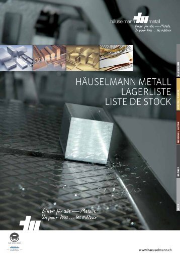 Bestellen Sie unser aktuelle Lagerliste! - HÃ¤uselmann Metall GmbH