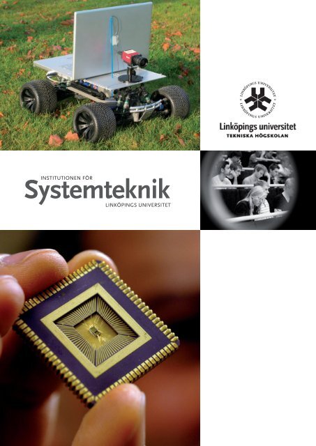 PDF-broschyr om ISY - Institutionen fÃ¶r systemteknik (ISY)