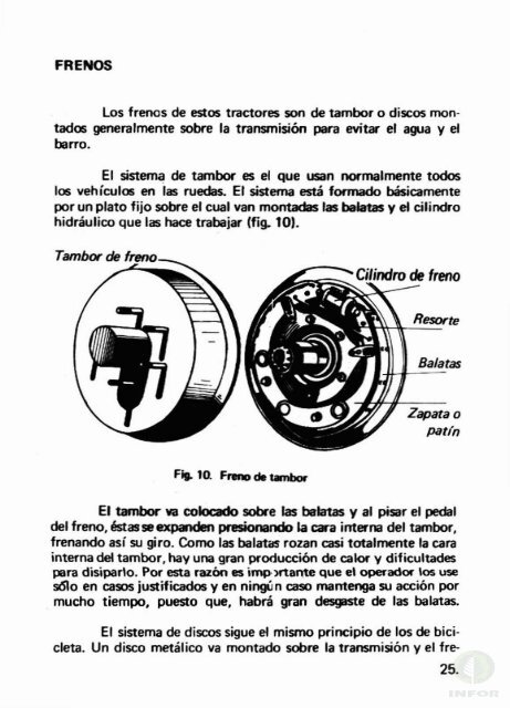 operacion del tractor forestal articulado - Inicio