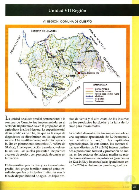 La AgroforesterÃ­a en la PequeÃ±a Propiedad del Secano - Inicio - Infor