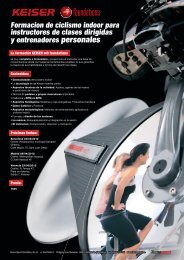 Formacion de ciclismo indoor para instructores de ... - Tecnosport