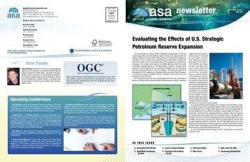 newsletter - ASA | Applied Science Associates