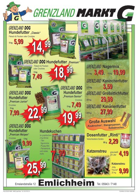 29,99 - Grenzland  Markt